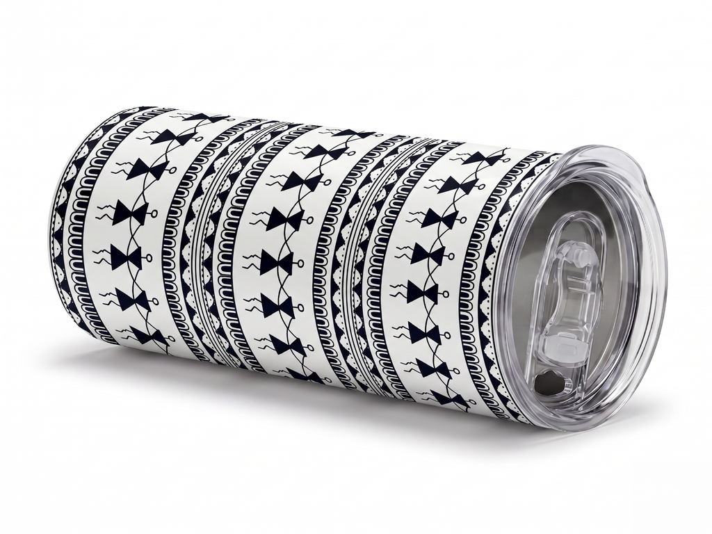 The Tribal Rhythm Tumbler
