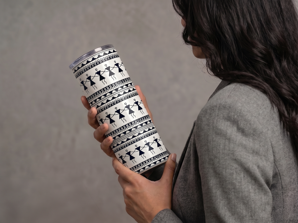 The Tribal Rhythm Tumbler