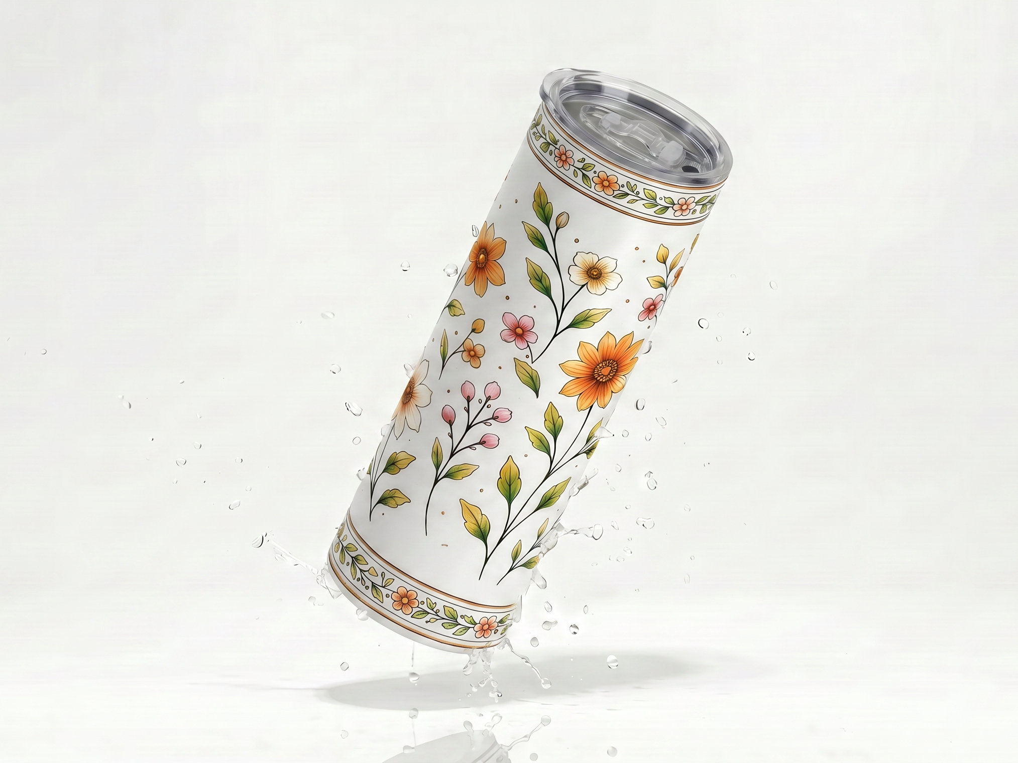 Autumn Blooms Tumbler